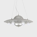 Flying Saucer LED Chandelier With Metal Body - Image 5