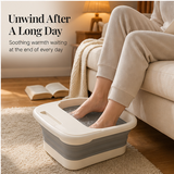 Foldable Foot Spa Tub With Acupressure Nodules Collapsible Design For Easy Storage - Image 10