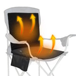 Foldable Heated Seat Cushion With 3 Level Temperature Controller For All-Day Warmth And Portable Heater - Image 6
