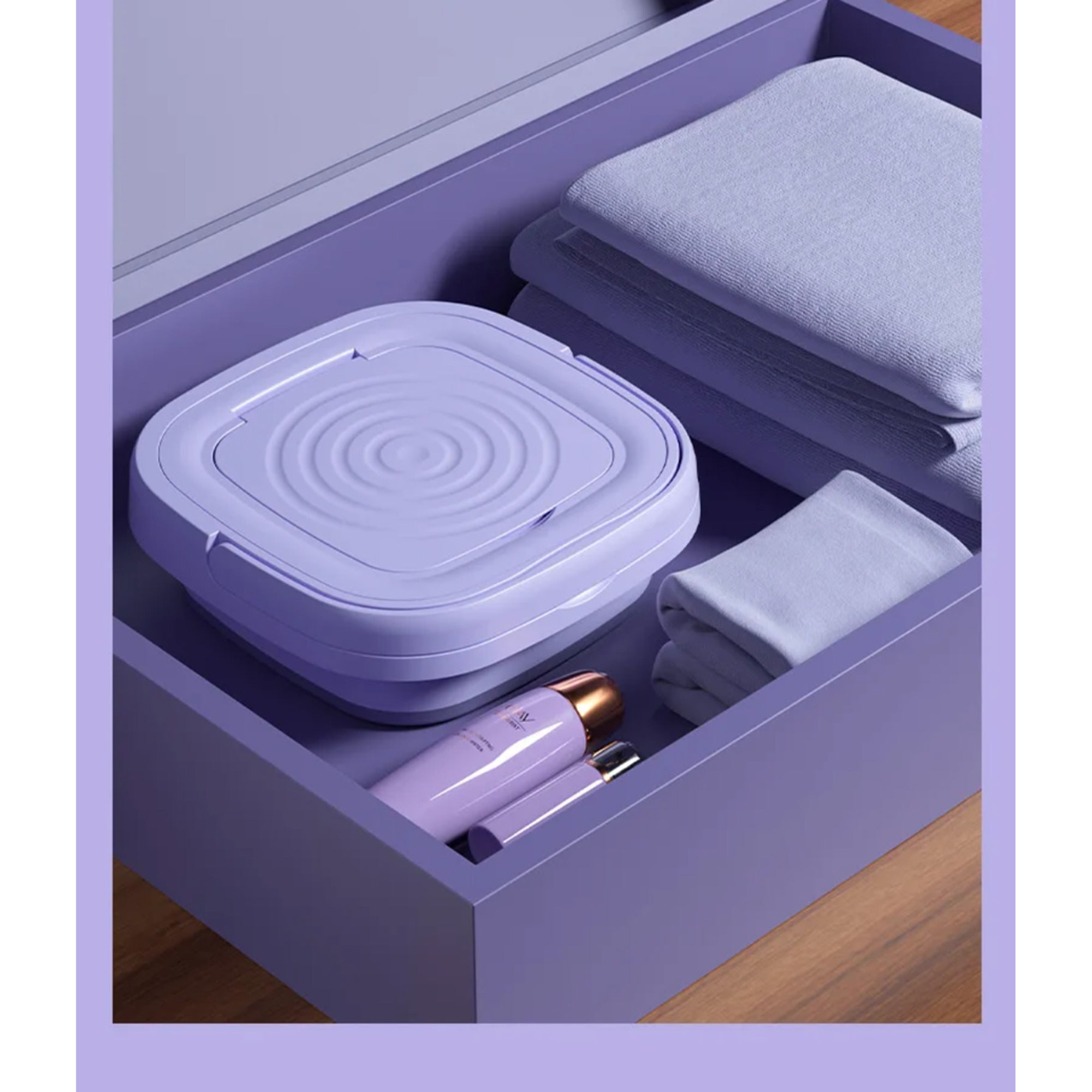 Foldable Portable Washing Machine With Or Capacity - Image 5