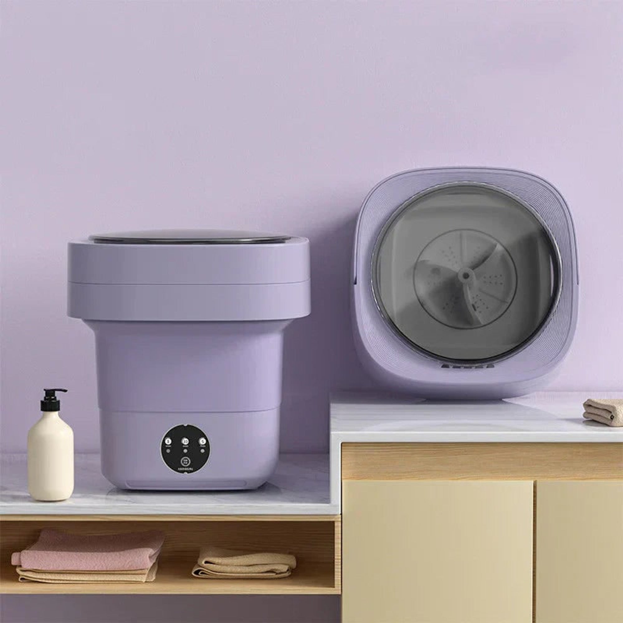 Foldable Portable Washing Machine With Or Capacity - Image 8