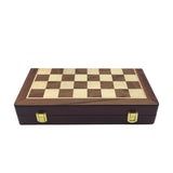 Folding Wooden Chess Set With Large Pieces In Gift Box - Image 5