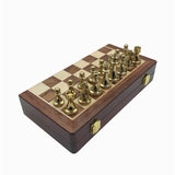 Folding Wooden Chess Set With Large Pieces In Gift Box - Image 7