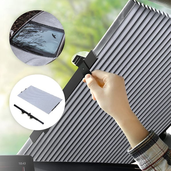 Front And Side Window Car Sunshade With Heat And UV Protection - Image 1