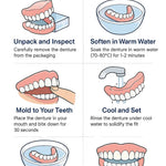 Functional Dentures Self-Moulding No-Slip Fit For A Secure Natural Smile - Image 9