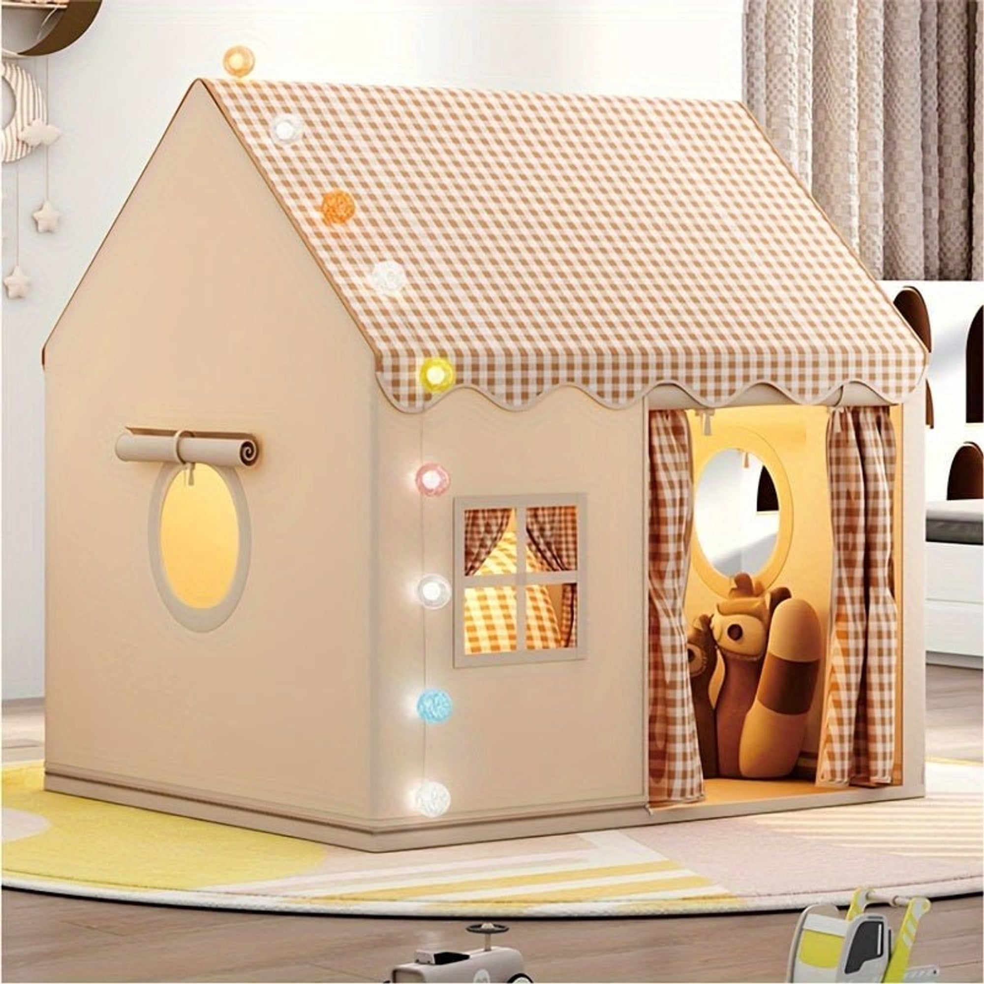 Funhub Cozy Indoor Play Tent For Children With Carry Bag - Image 2