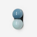 Glass Globe Sconces Wall Light With Stacked Spheres - Image 1