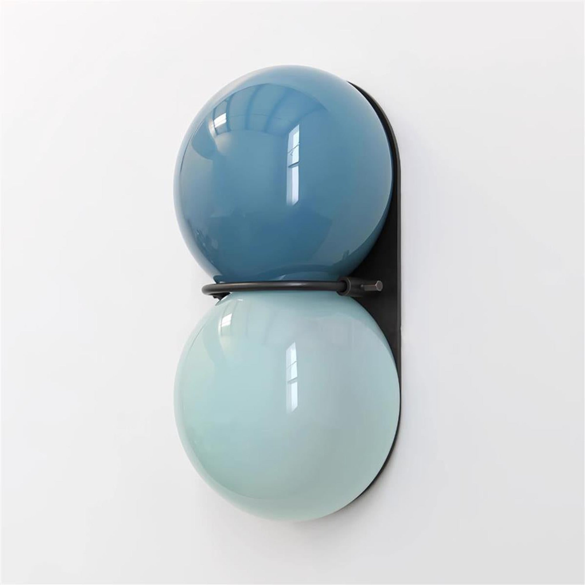 Glass Globe Sconces Wall Light With Stacked Spheres - Image 15