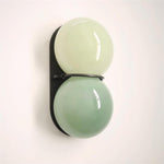 Glass Globe Sconces Wall Light With Stacked Spheres - Image 16