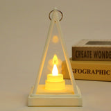 Glass Halloween Lantern With Tea Light Candleholder - Image 11