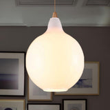 Glass Nordic Pendant LED Chandelier With Warm Light - Image 5