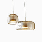 Glass Pendant Light Modern Adjustable Dimmable Ceiling - Image 1