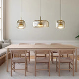 Glass Pendant Light Modern Adjustable Dimmable Ceiling - Image 2