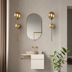 Globe Sconces With Glass Sphere And Exposed Bulb - Image 6