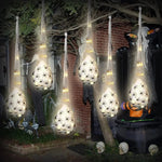 Glowing Hanging Halloween Decorations With Fabric Plastic Design - Image 1