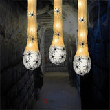 Glowing Hanging Halloween Decorations With Fabric Plastic Design - Image 4