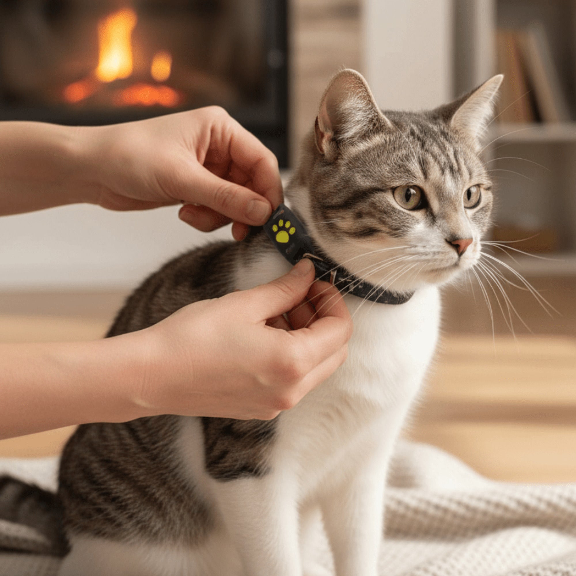 GPS Cat Tracker For Cats With Real-Time Location Monitoring Via Smartphone - Image 1