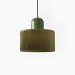 Modern Glass Cylinder Pendant 1-Light Lasson Living