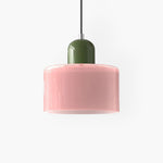 Modern Glass Cylinder Pendant 1-Light Lasson Living