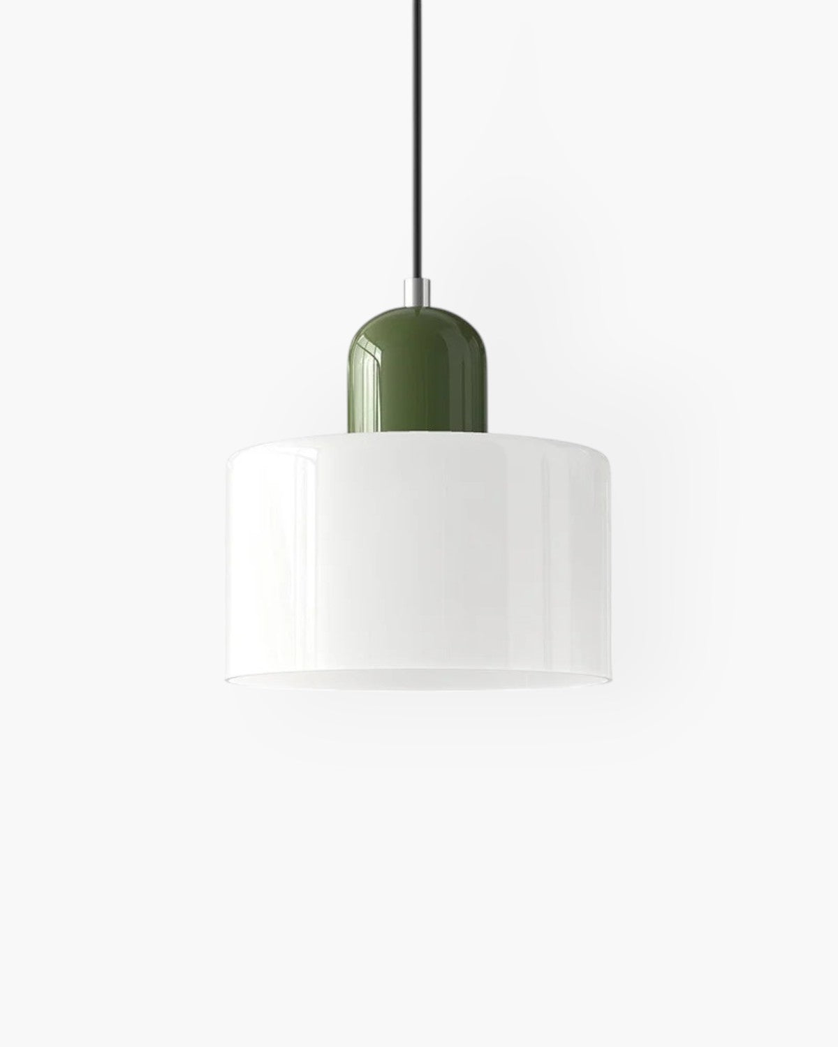Modern Glass Cylinder Pendant 1-Light Lasson Living