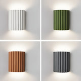 Nordic Resin Striped Wall Sconce LED 1-light Lasson Living