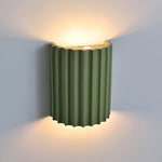 Nordic Resin Striped Wall Sconce LED 1-light Lasson Living