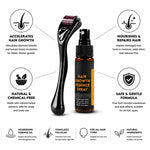 Hair Growth Set With Derma Microneedle Roller And 30ml Essence Oil - Image 3