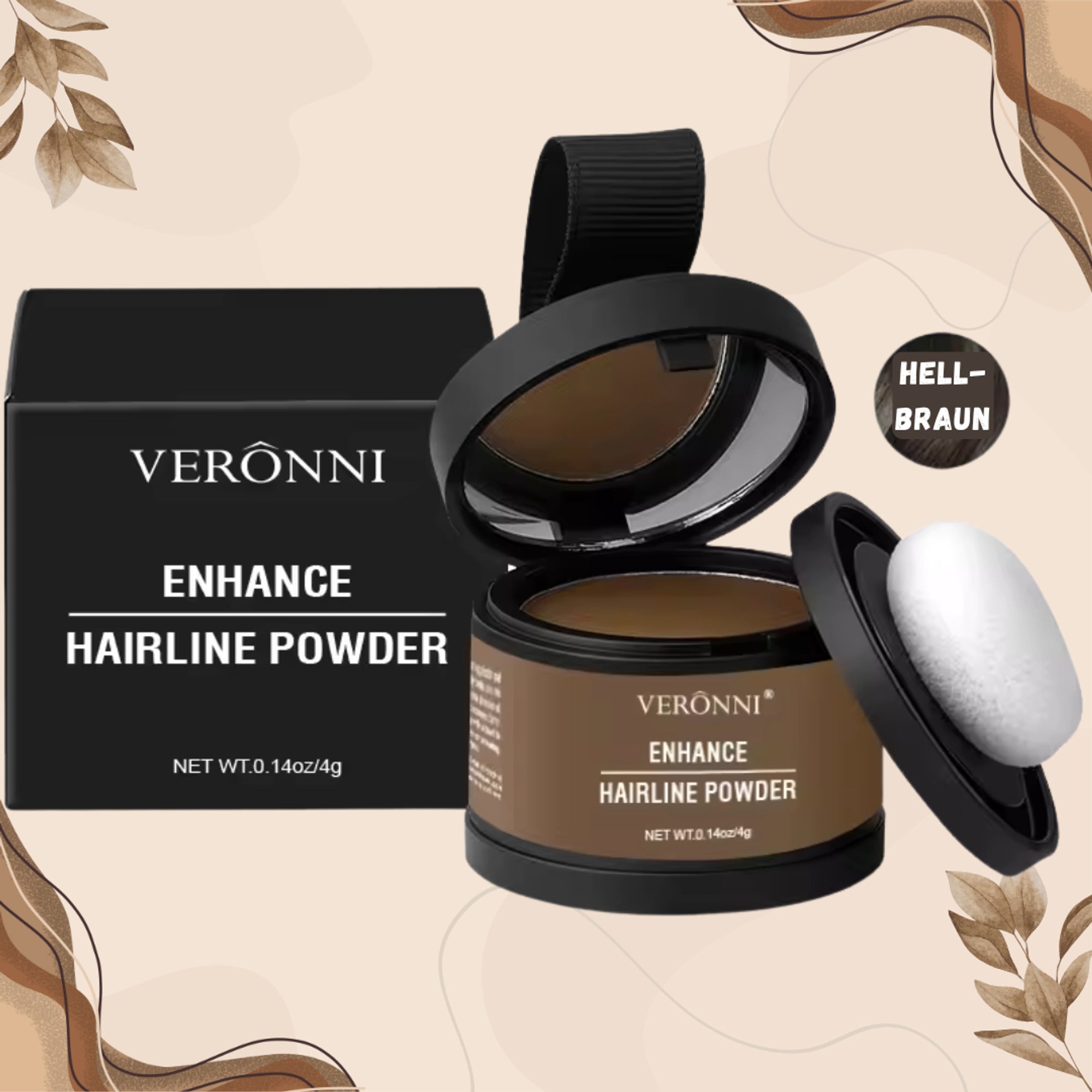Hairline Powder For Instant Fuller Hair And Brows With Waterproof Sweatproof Hold - Image 11