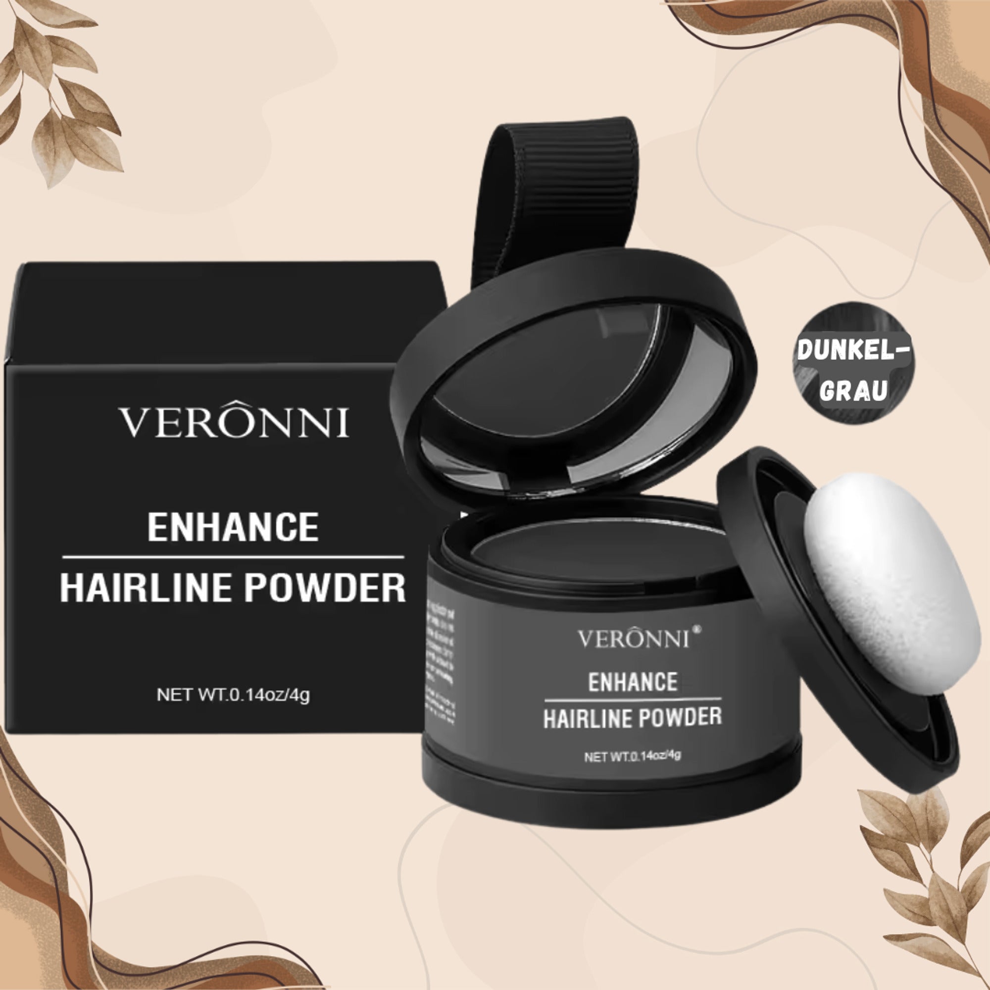 Hairline Powder For Instant Fuller Hair And Brows With Waterproof Sweatproof Hold - Image 7