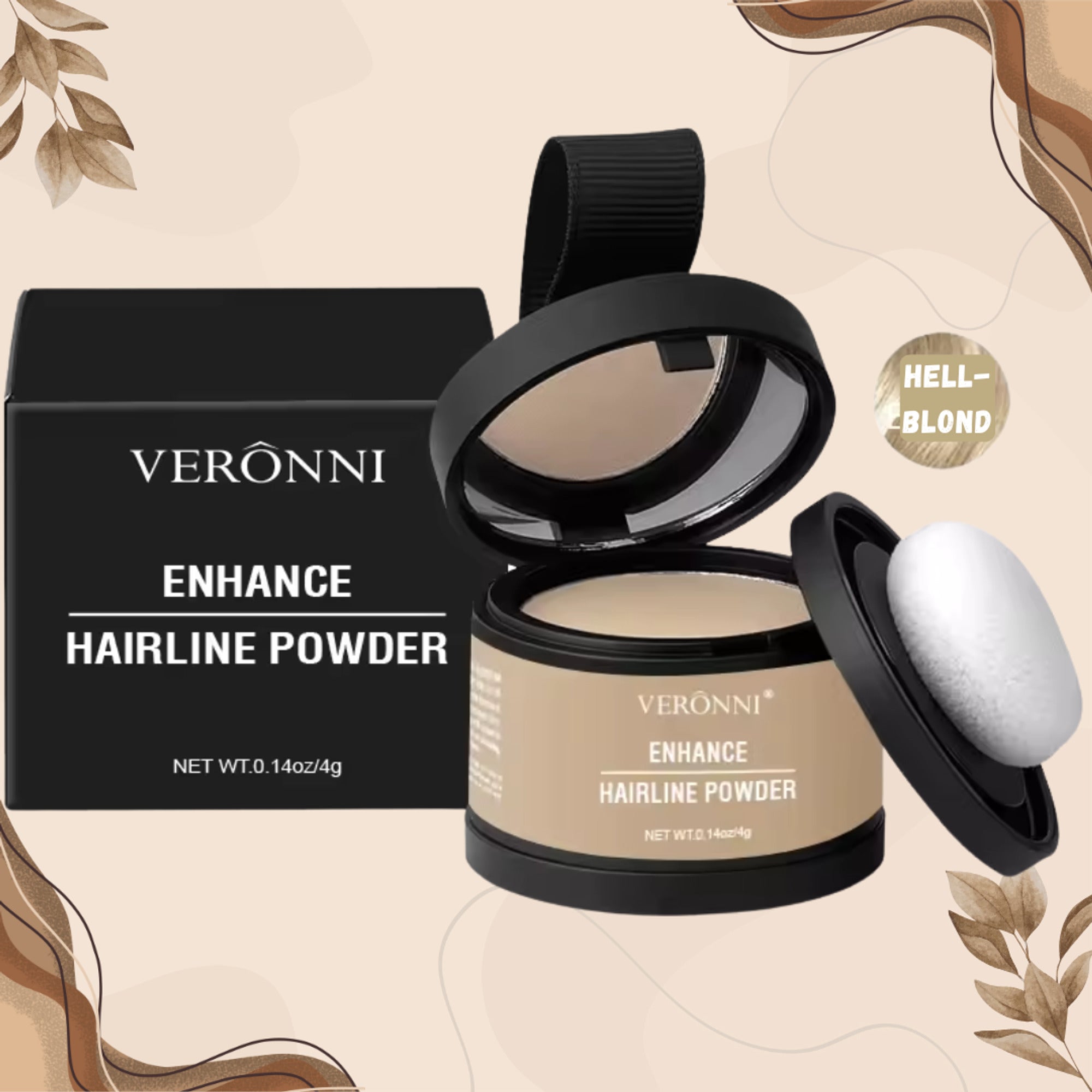 Hairline Powder For Instant Fuller Hair And Brows With Waterproof Sweatproof Hold - Image 10