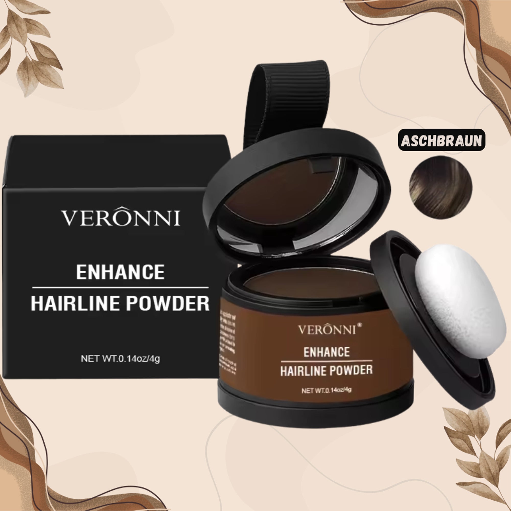 Hairline Powder For Instant Fuller Hair And Brows With Waterproof Sweatproof Hold - Image 2