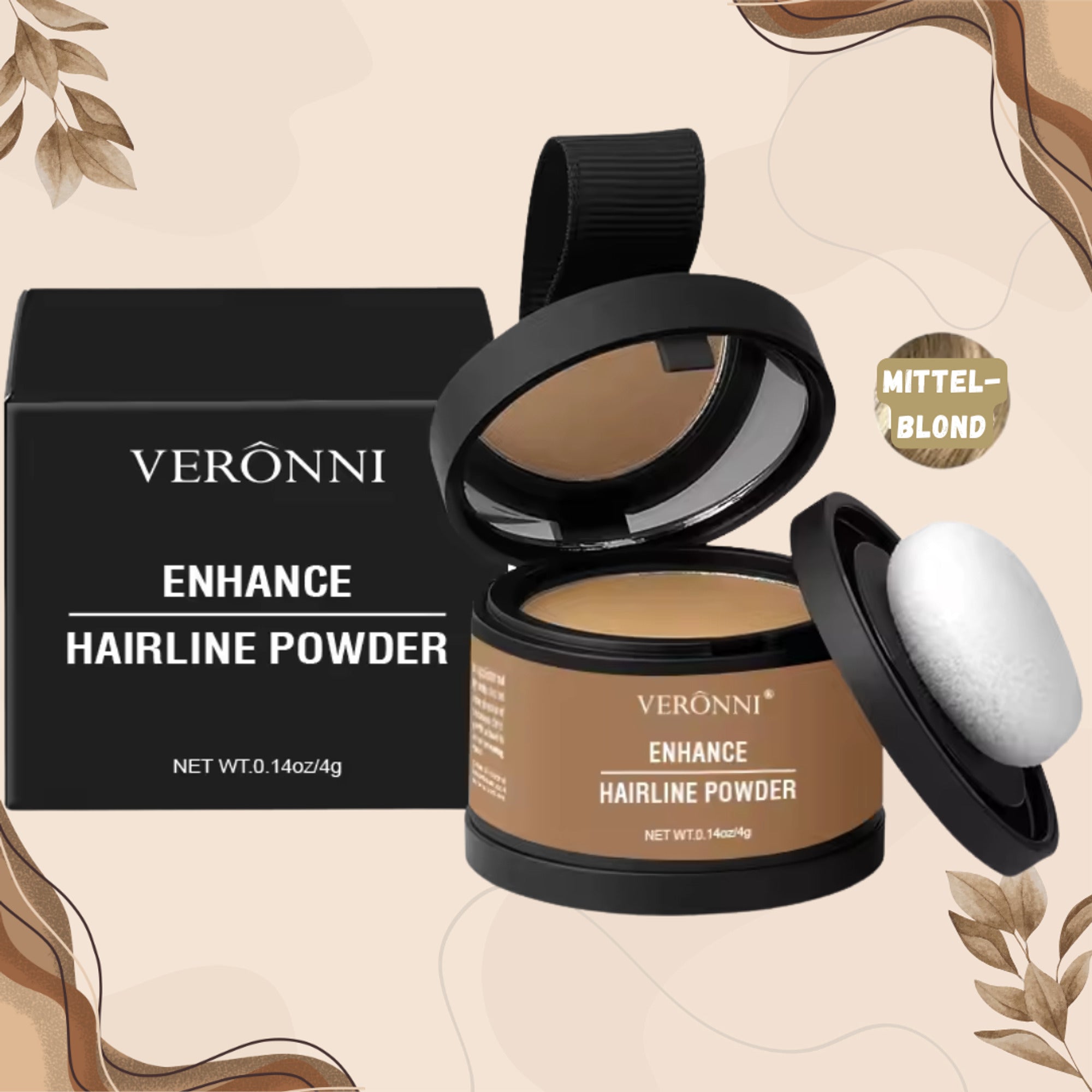 Hairline Powder For Instant Fuller Hair And Brows With Waterproof Sweatproof Hold - Image 12