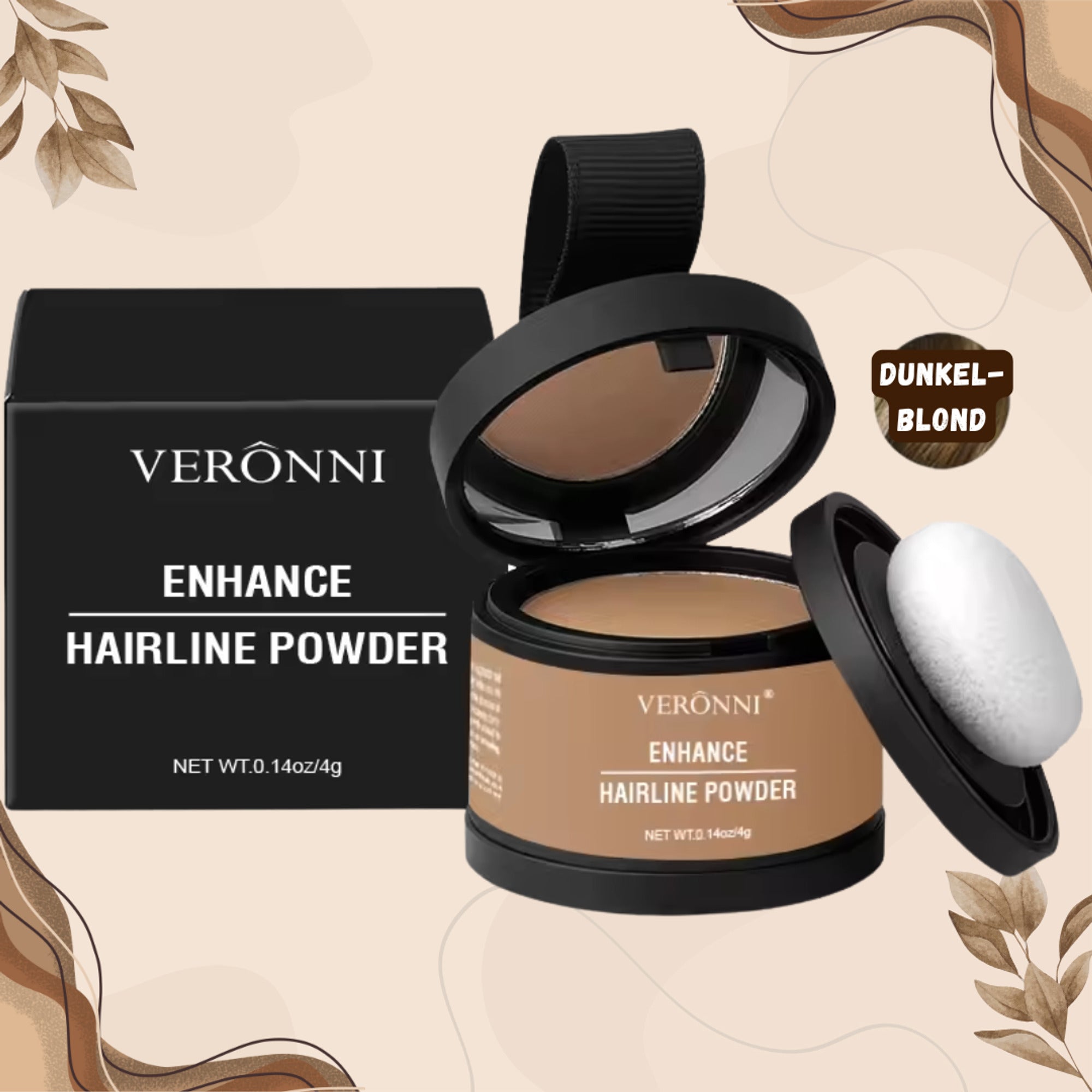 Hairline Powder For Instant Fuller Hair And Brows With Waterproof Sweatproof Hold - Image 6
