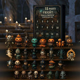 Halloween Advent Calendar With Spooky Miniature Figurines Countdown Decor - Image 3