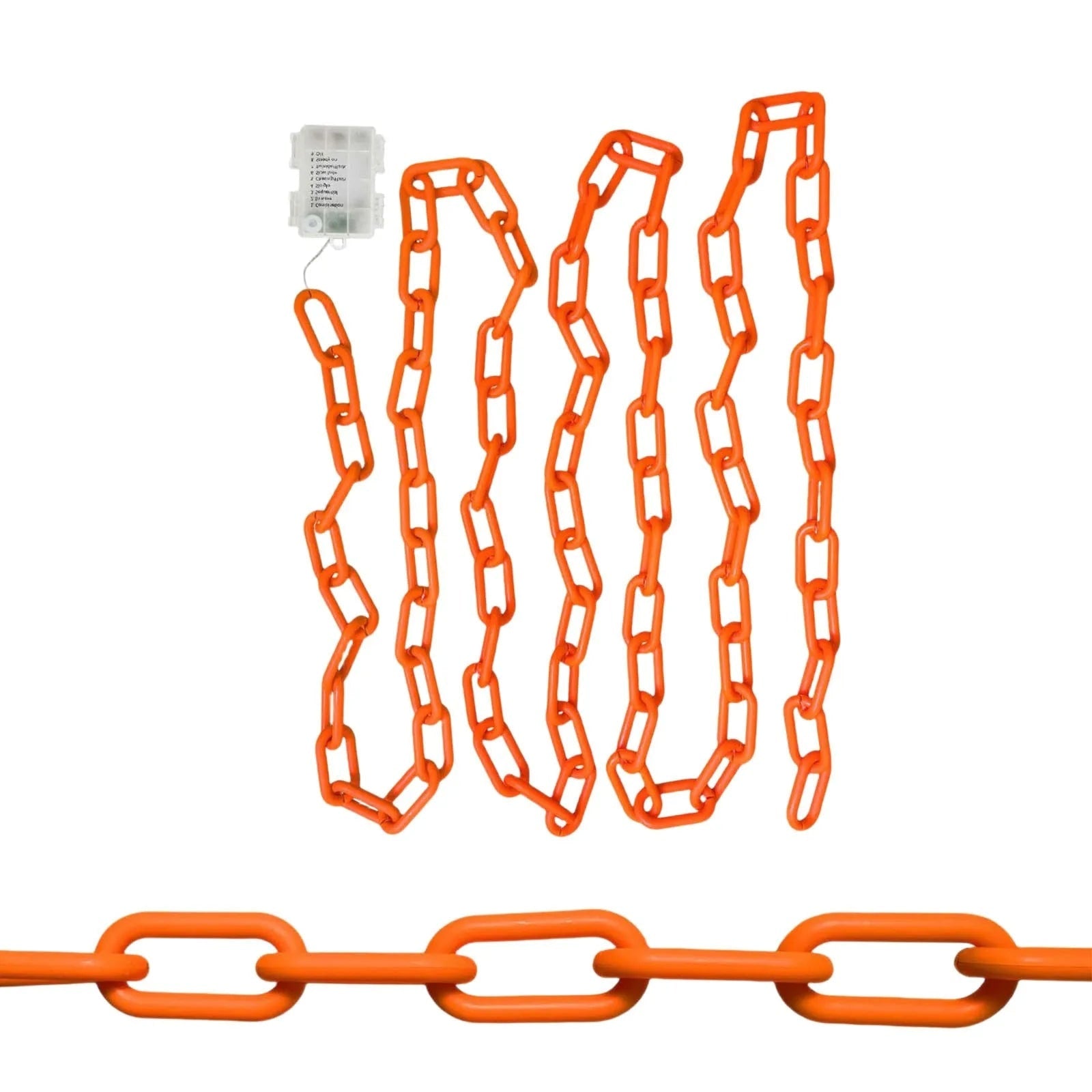 Halloween Chain Lights LED Outdoor Spooky Plastic Party Garland Decoration - Image 3