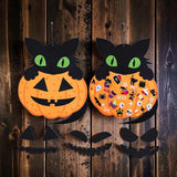 Halloween Craft Kit Felt Diy Decoration Cat Pumpkin Stickers - Image 4