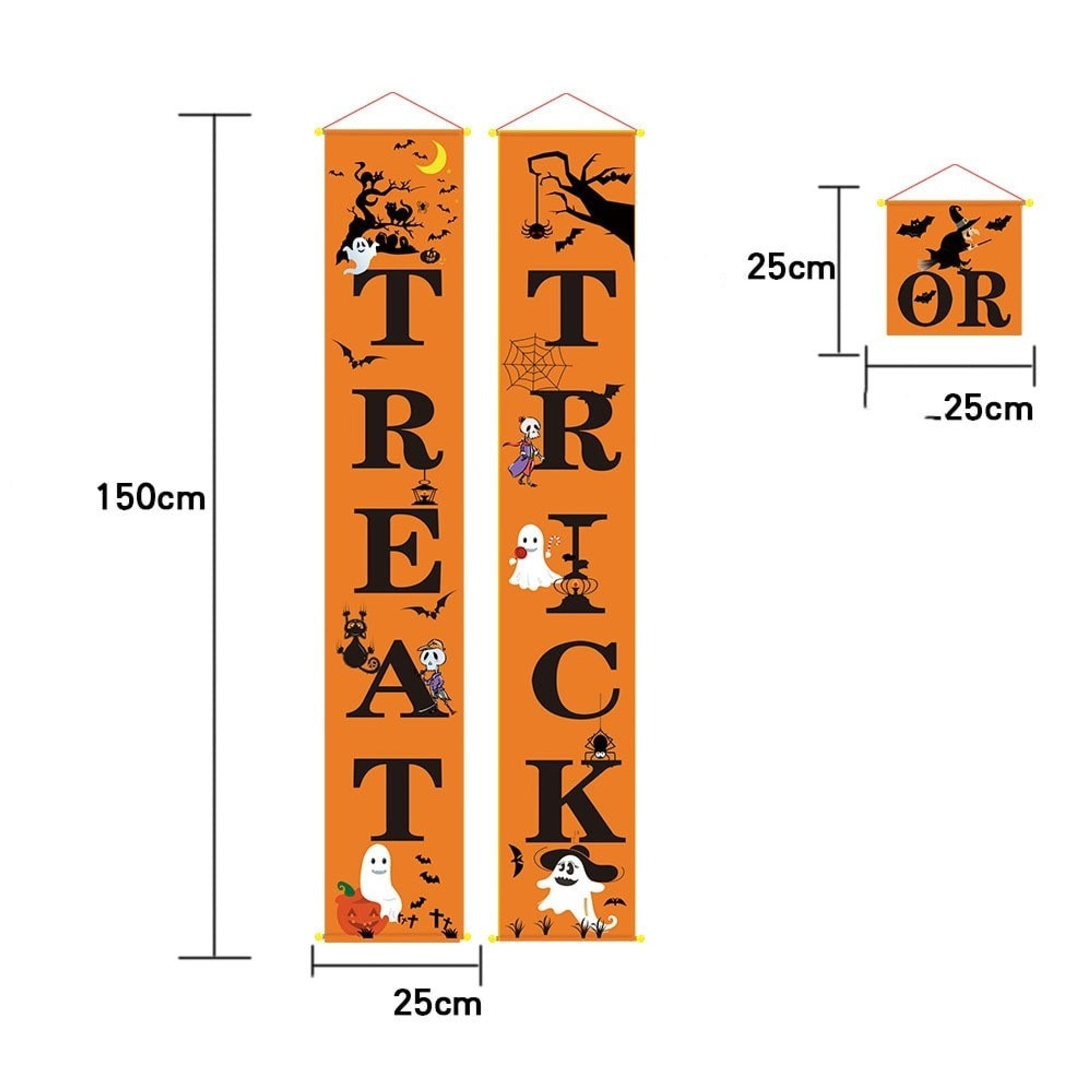 Halloween Door Banner Couplets For Trick-Or-Treat Entry Decor - Image 7