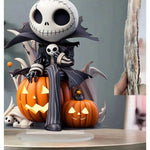 Halloween Figurine Pumpkin Skeleton 2D Flat Acrylic Ornament For Home Office Café Studio And Festive Desktop Table Decor - Image 3