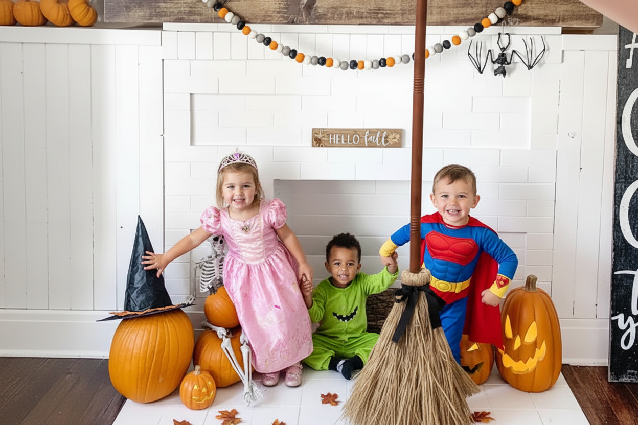 Halloween Floating Broom Animated Dancing Prop - Image 8
