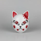 Halloween Fox Mask Kitsune With Japanese Demon Design Integrated EL Wire And Comfortable Elastic Head Strap - Image 7