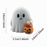 Halloween Ghost Decorations Cute Tiny Spooky Desk Display Ornaments Fall Accent Halloween Decor - Image 6