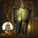 Halloween Ghost Lights Fabric Standing Figure Glowing Spooky Yard Decoration - Image 17