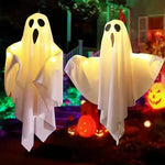 Halloween Ghost Lights Fabric Standing Figure Glowing Spooky Yard Decoration - Image 4