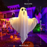 Halloween Ghost Lights Fabric Standing Figure Glowing Spooky Yard Decoration - Image 5