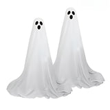 Halloween Ghost Lights Fabric Standing Figures Glowing Spooky Yard Decoration - Image 4