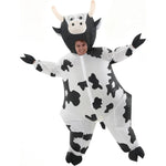 Halloween Inflatable Costume Cow With Animal Design And Comfortable Lightweight Full-Body Blower Fan - Image 2