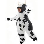 Halloween Inflatable Costume Cow With Animal Design And Comfortable Lightweight Full-Body Blower Fan - Image 3
