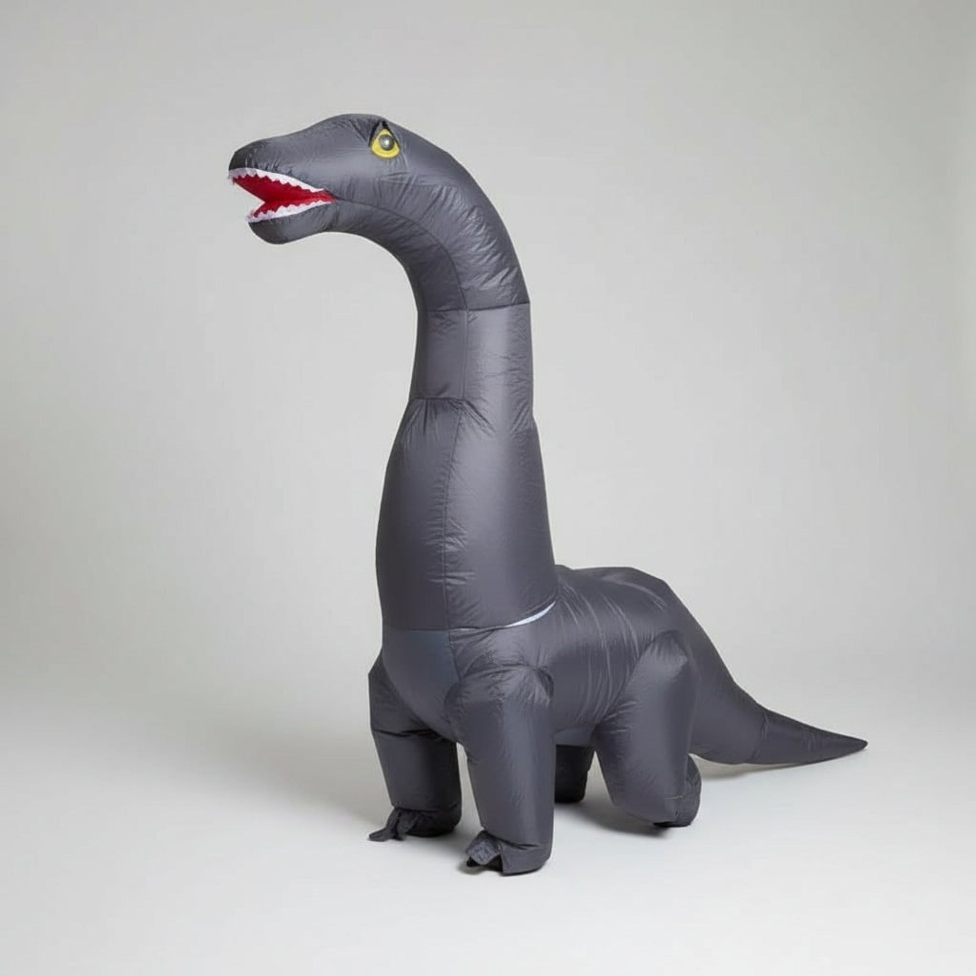 Halloween Inflatable Costume Dinosaur With Long Neck And Tail Party Cosplay Suit For Instant Dino Transformation - Image 2
