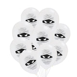 Halloween Lanterns & Candlelight Balloons Garland Kit For 2025 Party Decor With Latex Bats And Pumpkins - Image 19