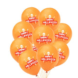 Halloween Lanterns & Candlelight Balloons Garland Kit For 2025 Party Decor With Latex Bats And Pumpkins - Image 17